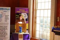 Stormont exhibition breaks silence over domestic abuse