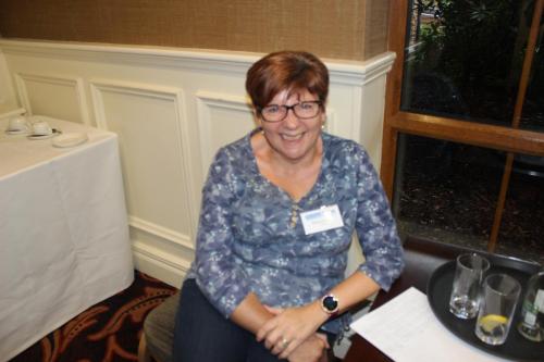 Roslyn, North Connor Area Chair relaxing at the Women's Getaway 2023.